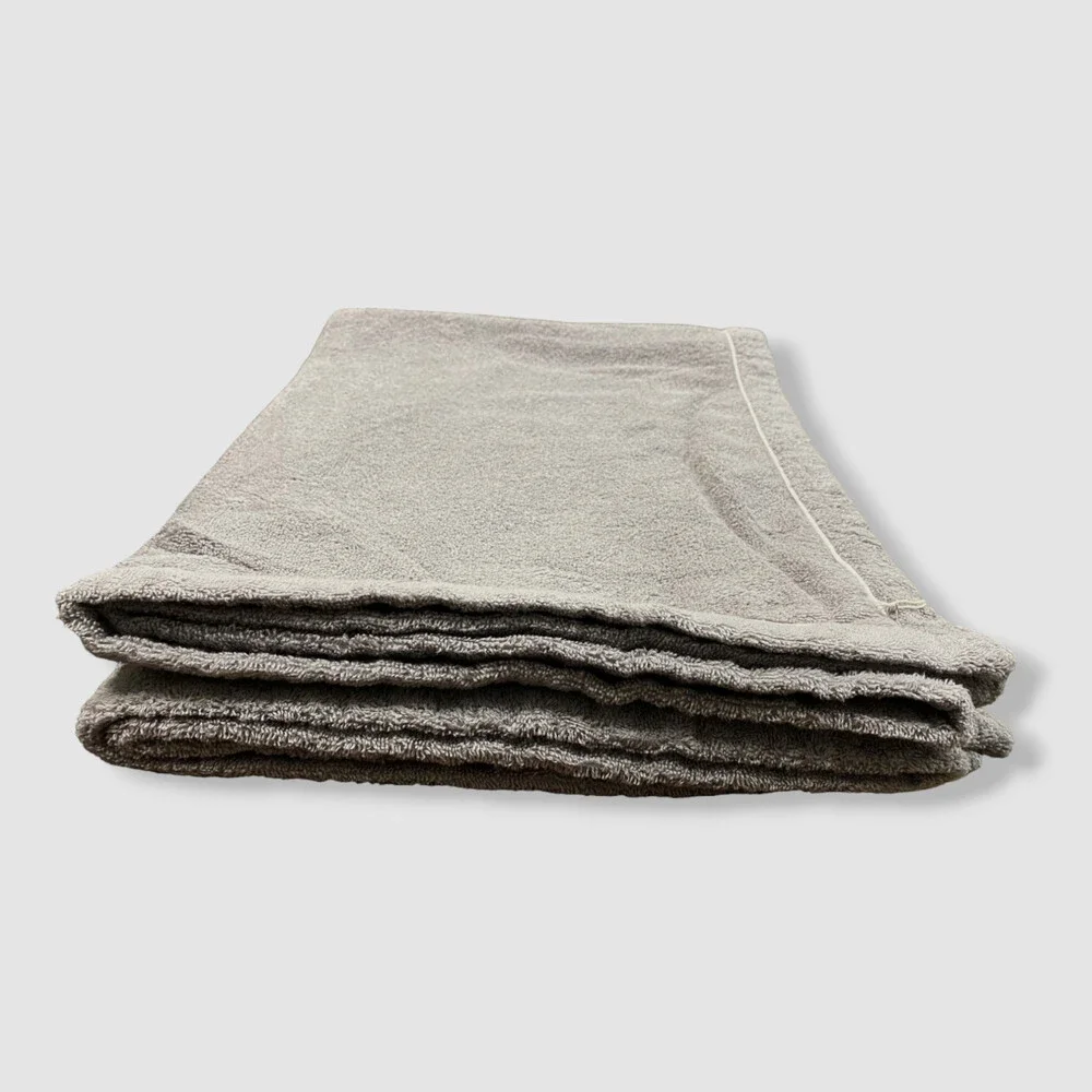 Cap d'Arsène Gray White Serviette De Plage Shower Pool Beach Bath Towel